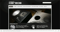 Desktop Screenshot of garagestudiolive.com
